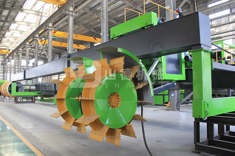 有機肥輪盤液壓升降翻拋機設(shè)備