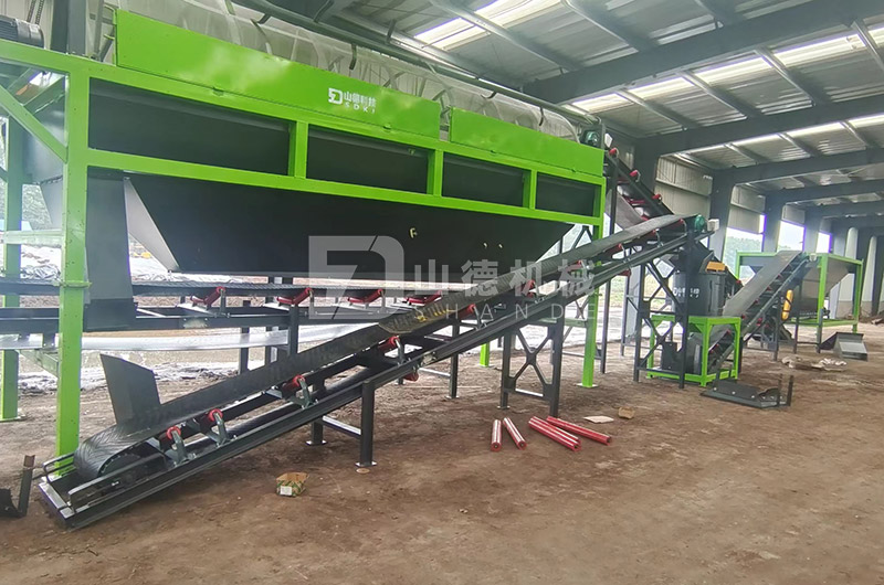 年產(chǎn)5000噸牛糞粉狀有機(jī)肥生產(chǎn)線