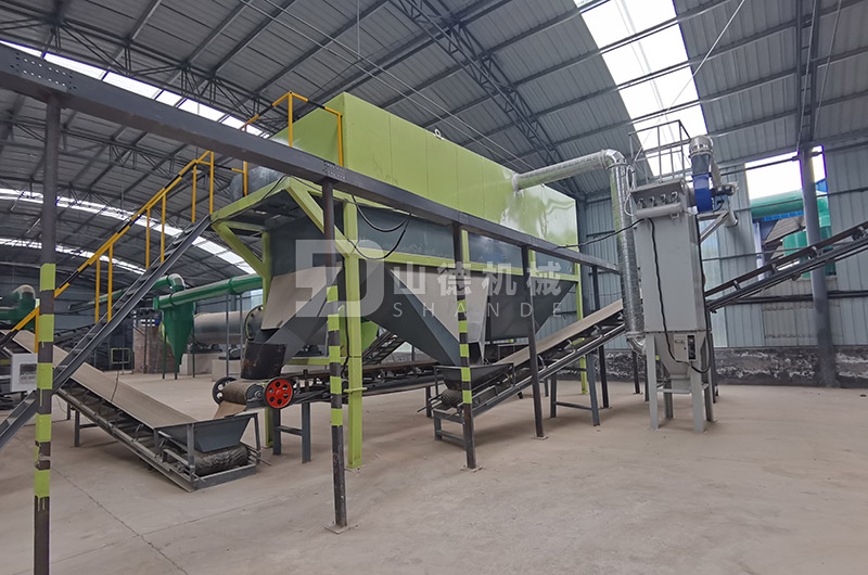 5萬噸羊糞有機(jī)肥生產(chǎn)線案例