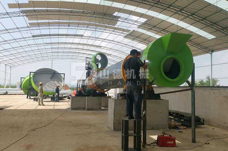 牛糞有機(jī)肥生產(chǎn)線工藝好質(zhì)量可靠設(shè)備