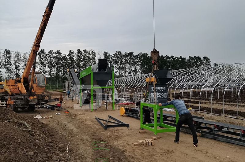 雞糞制作有機肥工藝流程