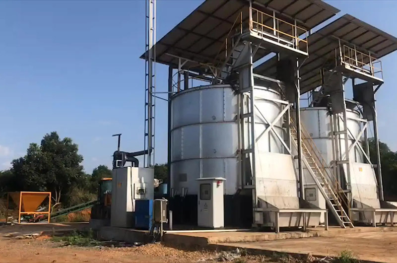 有機(jī)肥立式發(fā)酵罐