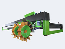 雙輪盤液壓升降翻拋機